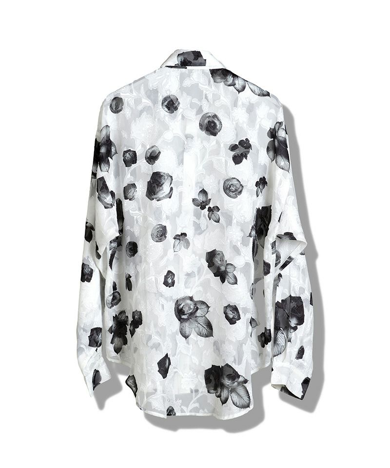 20%OFF【NO ID.(ノーアイディー)】ｼｱｰﾌﾗﾜｰBIG-SH シャツ(456006