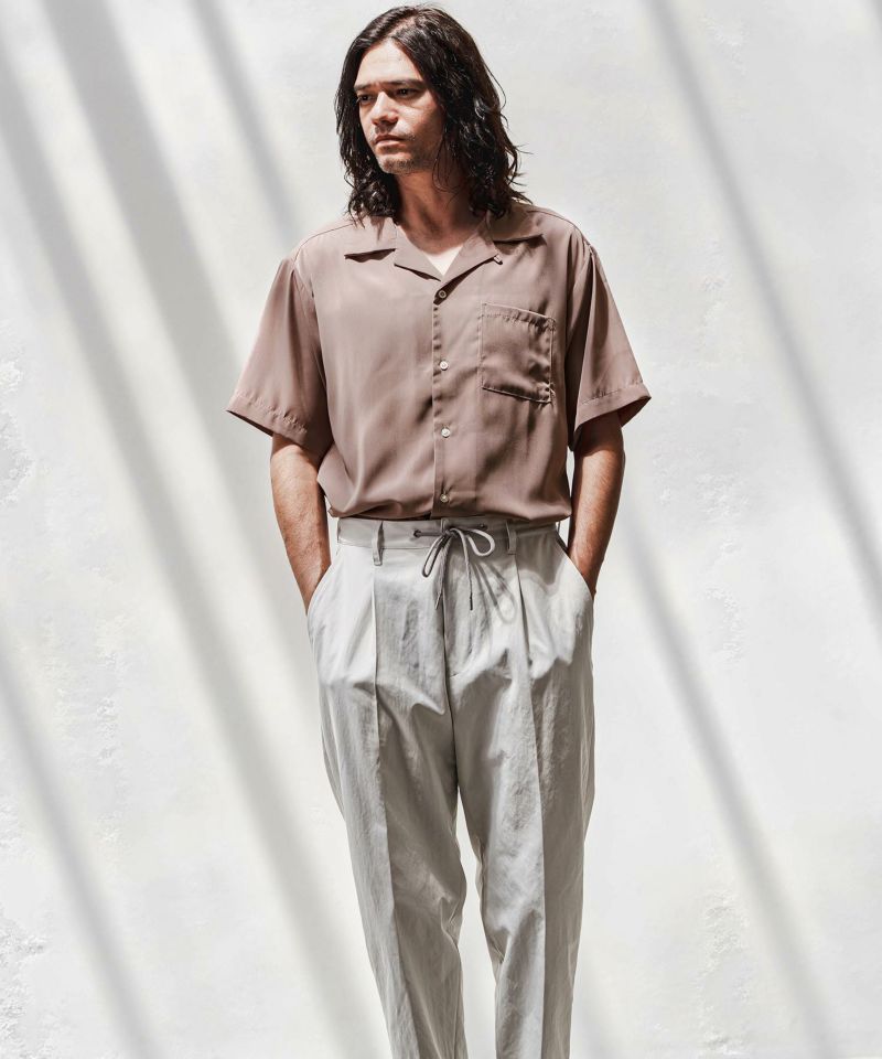 R.M.C様0シャツ ジップアップウェーブシャツ｜ZIP UP WAVE SHIRT｜Gramicci