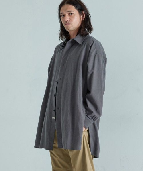 【EGO TRIPPING(エゴトリッピング)】【予約販売9月下旬～10月上旬入荷】 Chronos ロングシャツ(616502)
