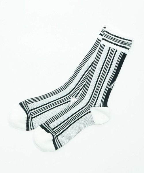 【EGO TRIPPING(エゴトリッピング)】【予約販売8月中旬～下旬入荷】 STRIPESTEP ソックス(696300)