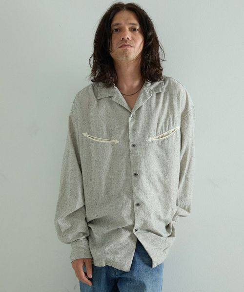 【EGO TRIPPING(エゴトリッピング)】【予約販売8月中旬～下旬入荷】 Silkwest ウエスタンシャツ(616501)