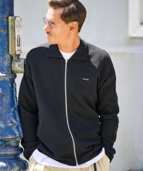【THEOREM(セオレム)】Rugged Ivy Knit Jacket ニットジャケット(TRM25-T040S)