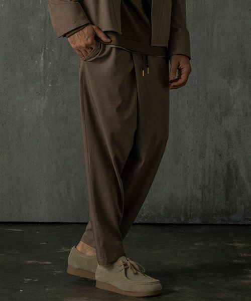 【C DIEM(カルペディエム)】【予約販売9月下旬～10月上旬入荷】Wrap Pants ラップパンツ(MSB-25010)