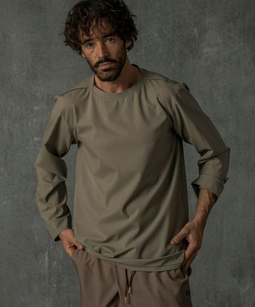 【C DIEM(カルペディエム)】【予約販売9月下旬～10月上旬入荷】U Neck T ロングスリーブTシャツ(MST-25007)