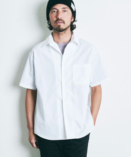 【Magine(マージン)】T-C HIGH COUNT BROAD BASIC SHIRTS S-S シャツ(2521-001)