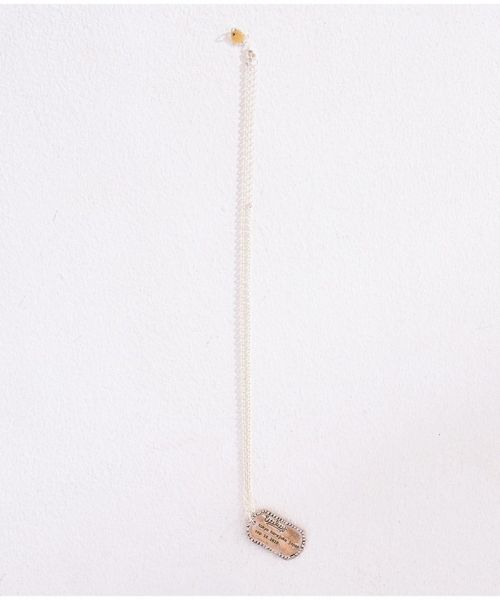 【EFFECTEN(エフェクテン)】【予約販売6月中旬～下旬入荷】 UTILITY Dogtag Chain Necklace ネックレス (1set)(efdbdg-38-2)