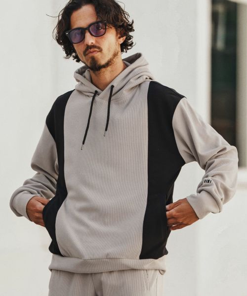 【felkod(フィルコッド)】【予約販売9月上旬～中旬入荷】 Stretch Corduroy Switch Parka コーデュロイパーカー(F25A170)