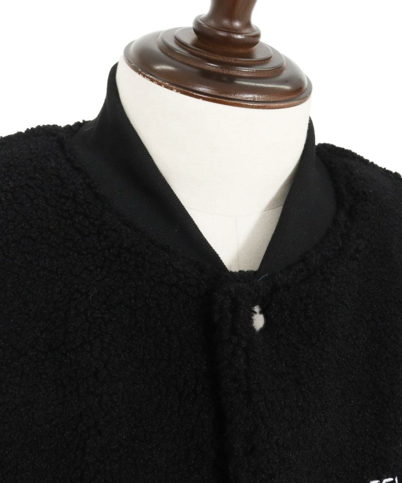 felkod(フィルコッド)】Soft Boa Stadium Jumper スタジアムジャンパー