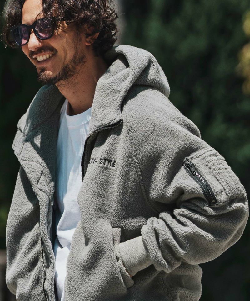 felkod Nylon Insulation MA-1ジャケット felkod（フィルコッド） 【】Stretch Denim MA-1 ジャケット(F23F010