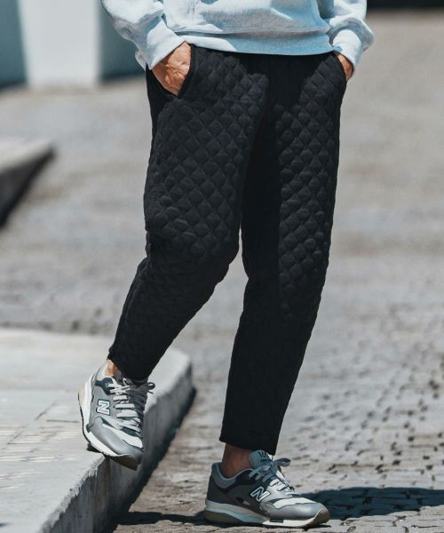 【felkod(フィルコッド)】【予約販売9月上旬～中旬入荷】 Quilted Spindle Pants キルティングパンツ(F25A130)