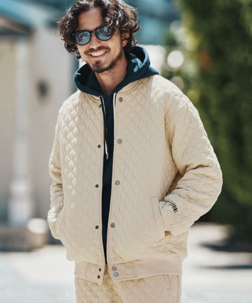 【felkod(フィルコッド)】【予約販売9月上旬～中旬入荷】 Quilted Relax Blouson キルティングブルゾン(F25A120)