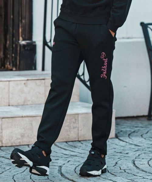 【felkod(フィルコッド)】【予約販売9月上旬～中旬入荷】 Print Cardboard Knit Pants ダンボールパンツ(F25A310)