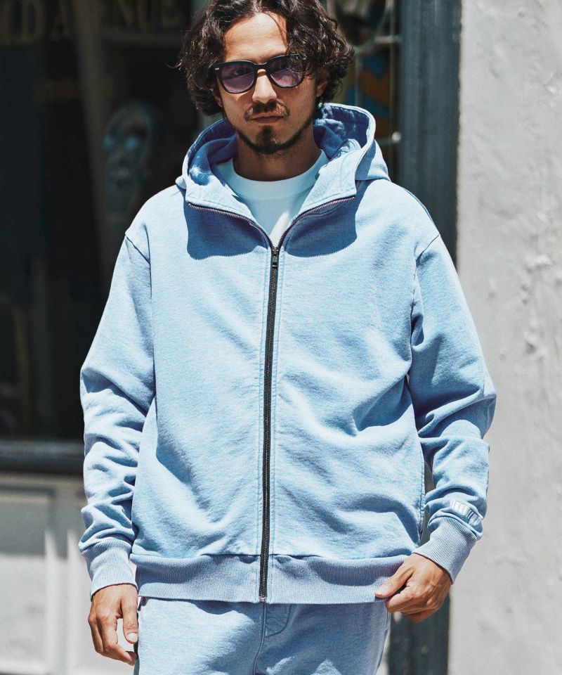 felkod パーカー felkod(フィルコッド)】Soft Drape Zip Up Parka ジップパーカー