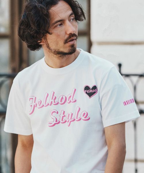 【felkod(フィルコッド)】【予約販売7月中旬～下旬入荷】 3D Logo Print Tee Tシャツ(F25A240)