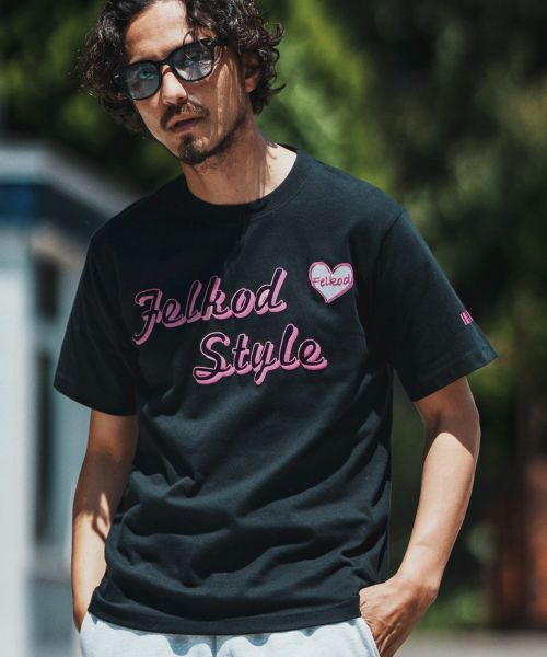 【felkod(フィルコッド)】3D Logo Print Tee Tシャツ(F25A240)