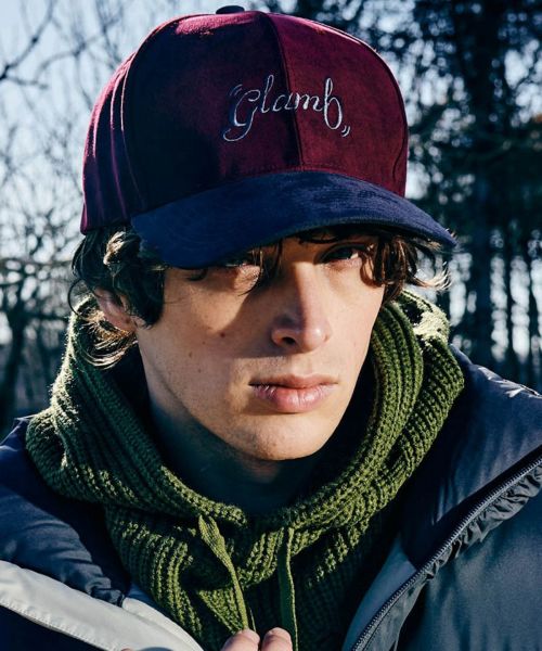 【glamb(グラム)】【予約販売10月下旬～11月上旬入荷】Suede Logo Cap スエードロゴキャップ(GB0325-CP02)