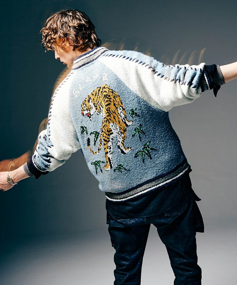 glamb(グラム)】Knit Ska Jumper ニットスカジャンパー(GB0325-JKT02