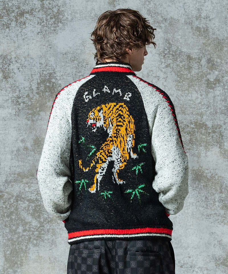 glamb(グラム)】Knit Ska Jumper ニットスカジャンパー(GB0325-JKT02