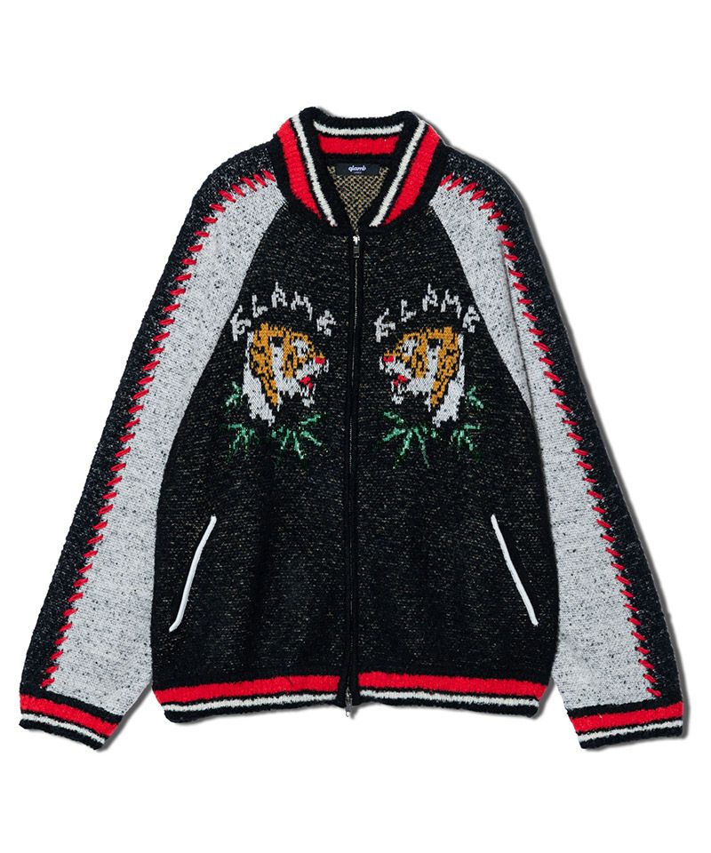 glamb(グラム)】【予約販売10月下旬～11月上旬入荷】Knit Ska