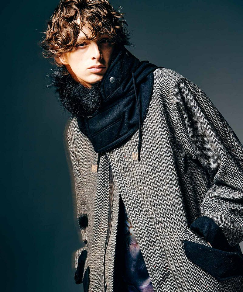 glamb(グラム)】High Neck Mods Coat ハイネックモッズコート(GB0325
