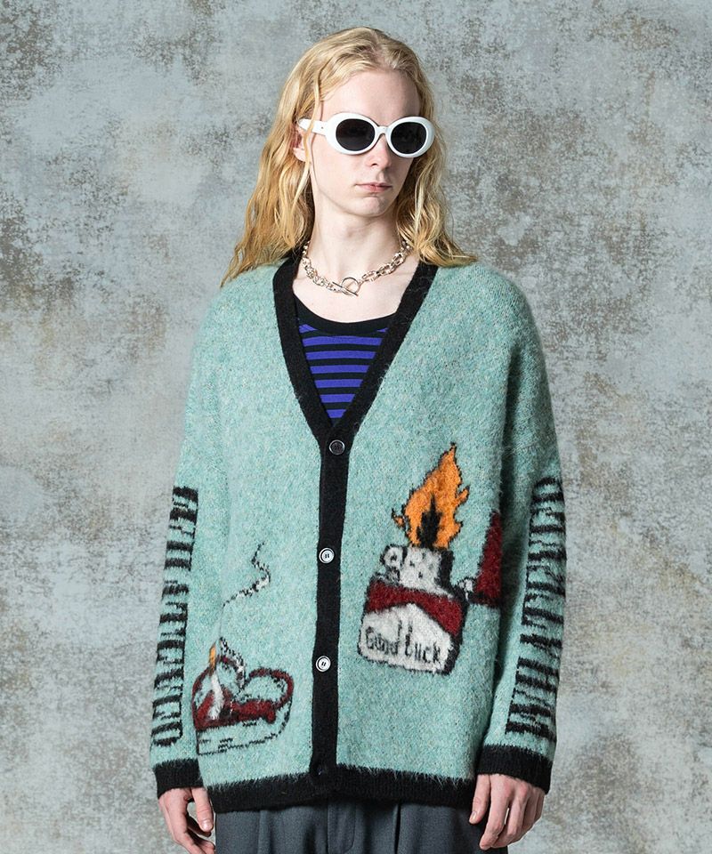 glamb(グラム)】Lighter Cardigan ライターカーディガン(GB0325-KNT02