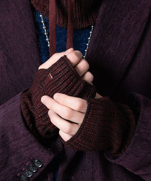 【glamb(グラム)】【予約販売9月下旬～10月上旬入荷】Grunge Arm Warmer グランジアームウォーマー(GB0325-AC06)