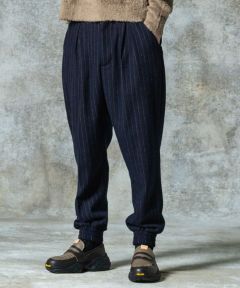 glamb(グラム)】Deformed Tweed Slacks デフォームツイードスラックス