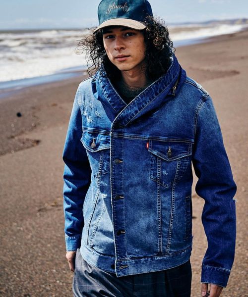 【glamb(グラム)】【予約販売9月下旬~10月上旬入荷】Carol Denim Jacket キャロルデニムジャケット(GB0325-JKT11)