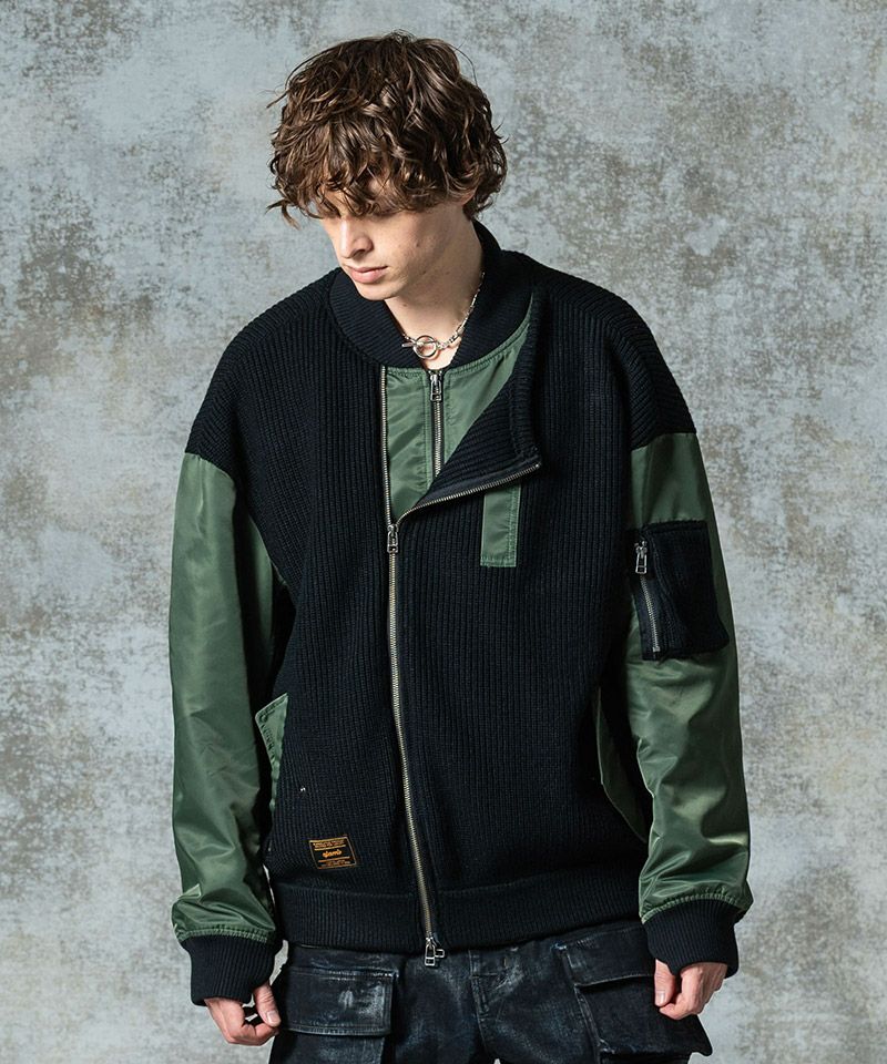 20%OFF【glamb(グラム)】Knit Body MA-1 ニットボディエム