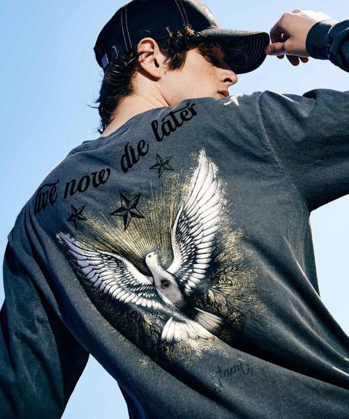【glamb(グラム)】【予約販売8月下旬～9月上旬入荷】Dove Cutsew ダブカットソー(GB0325-CS15)
