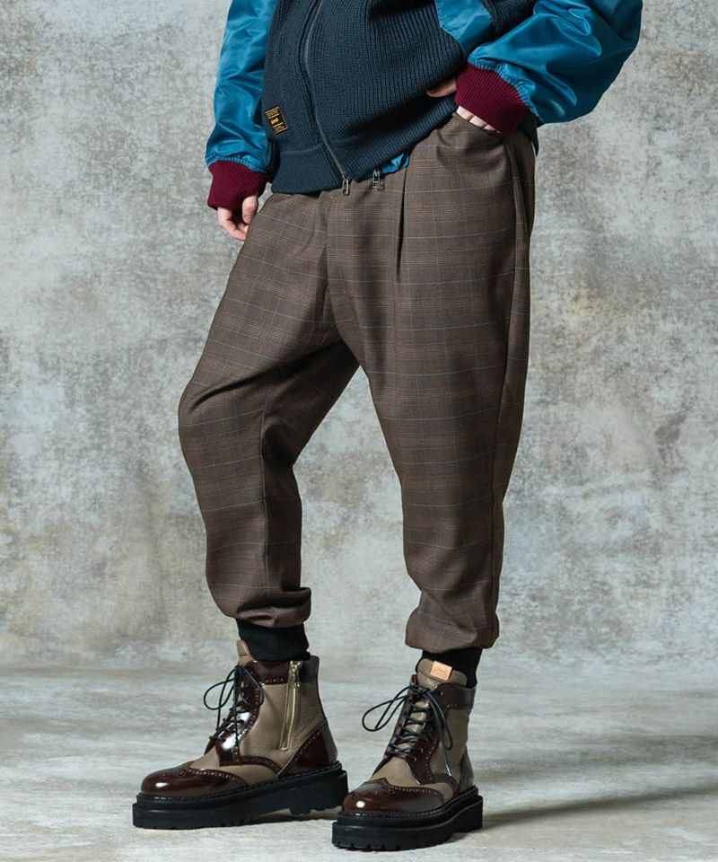 パンツ HeiseiLogobuggybalnDenimbrown M pants M マルチポケットデニムカーゴパンツ /ブラック | ILLS / イルズ