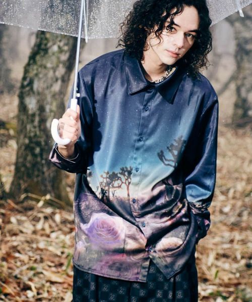 【glamb(グラム)】【予約販売7月下旬～8月上旬入荷】Hidden Valley Shirt ヒドゥンバレーシャツ(GB0325-SH01)