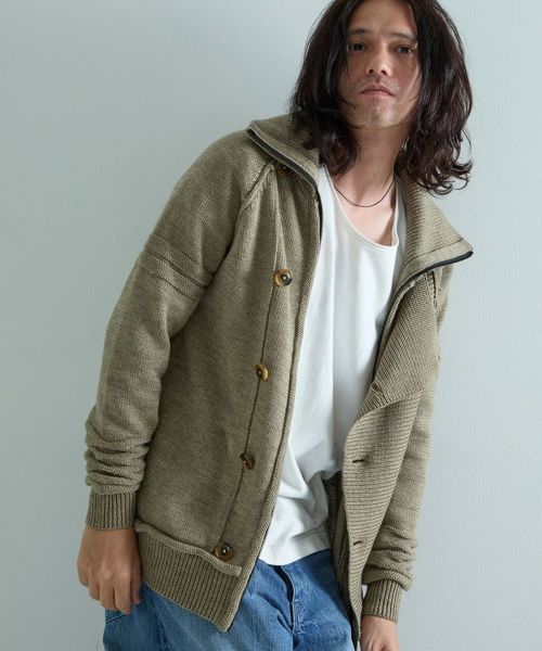【EGO TRIPPING(エゴトリッピング)】【予約販売11月中旬～下旬入荷】Standrop ニットジャケット(676502)