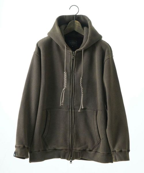 【EGO TRIPPING(エゴトリッピング)】【予約販売10月中旬～下旬入荷】WAFLEX ジップパーカー(666506)