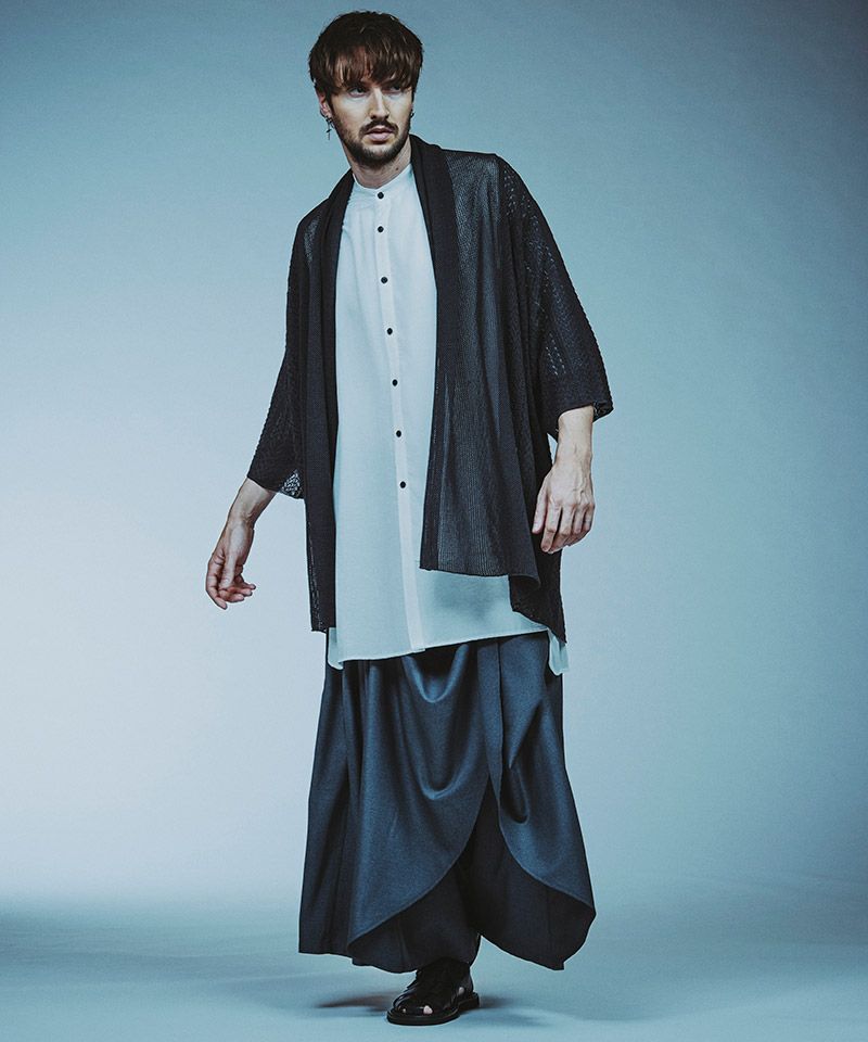 30%OFF【NO ID.(ノーアイディー)】ｷﾞｬｻﾞｰﾊﾞｷﾞｰﾄﾞﾚｰﾌﾟﾄﾗｳｻﾞｰｽﾞ パンツ