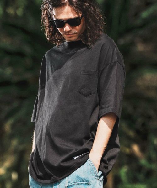 【WONDER WALL MOTEL(ワンダーウォールモーテル)】【予約販売9月上旬～中旬入荷】 MUJI OVERSIZE 9ozPOKET-T  Tシャツ(102225)