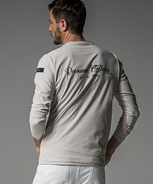 【RESOUND CLOTHING(リサウンドクロージング)】【予約販売7月下旬～8月上旬入荷】BACK PT nylon longsleave Tee ナイロンロングスリーブTシャツ(RC37-T-003)