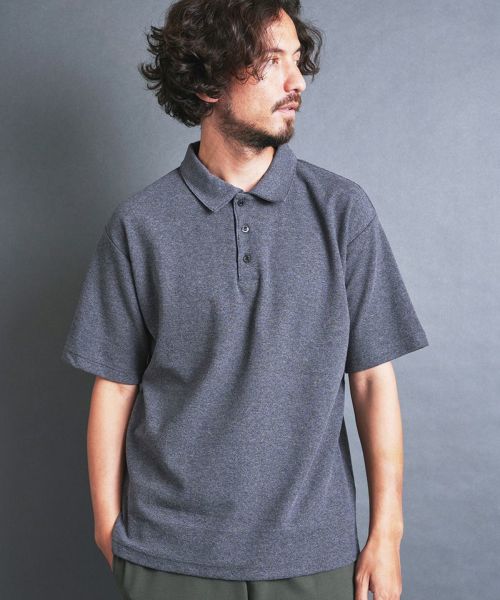 【Magine(マージン)】BD CTN SURF KNIT POLO S-S ポロシャツ(2522-011)