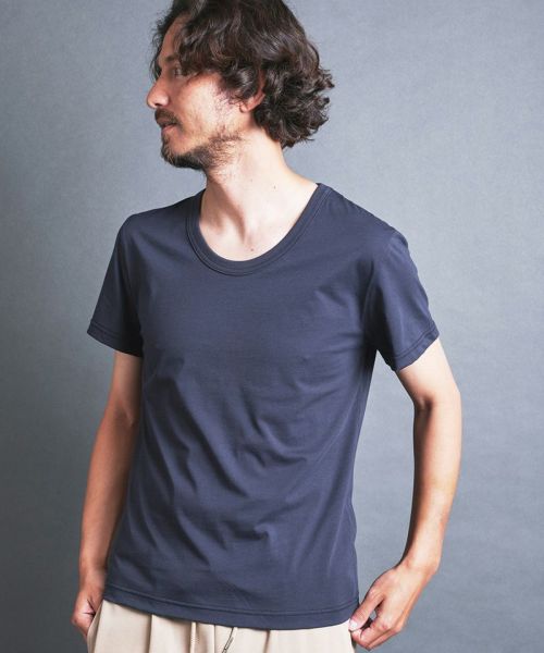 【Magine(マージン)】SUPIMA CTN BASIC U-N TEE S-S Tシャツ(2522-015)