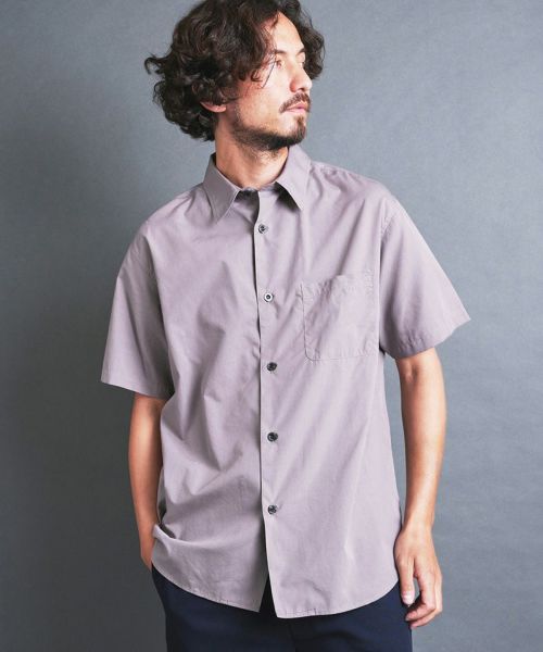 【Magine(マージン)】CTN-LY TYPEWRITER BASIC SHIRTS S-S ベーシック半袖シャツ(2521-002)