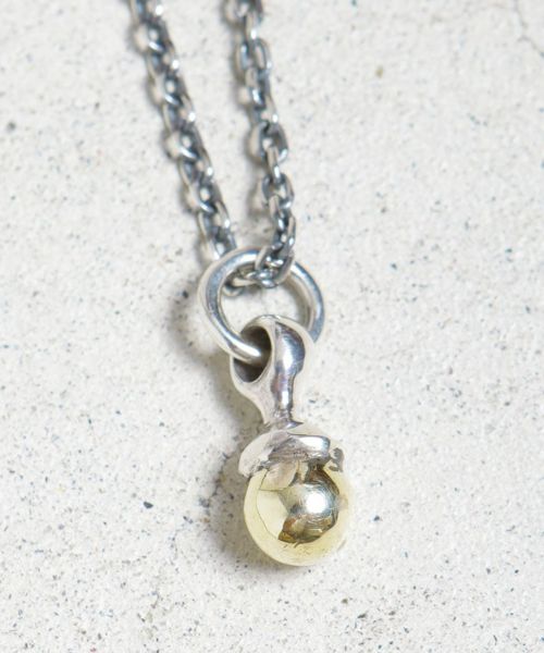 【VIVIFY(ビビファイ)】【予約販売ご注文から1ヶ月半後出荷】 Nuts Necklace-Yellow ペンダントヘッドイエロー(VFN-326)