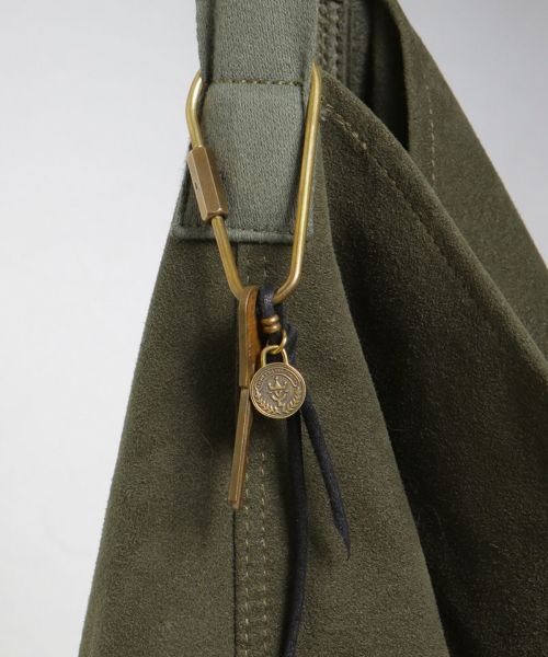 【VIVIFY(ビビファイ)】【予約販売ご注文から1ヶ月半後出荷】 Brass Karabinar w-Cion & Leather strap カラビナキーホルダー(VFO-127)