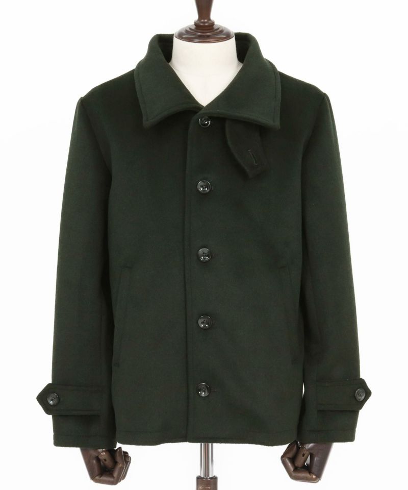 CAMBIO(カンビオ)】 メルトンシングルPコート(CMB-R0160) | CAMBIO