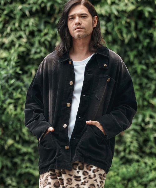 【CAMBIO(カンビオ)】【予約販売10月中旬～下旬入荷】 Vintage Like Corduroy Short Blouson コーデュロイショートブルゾン(MIU-252-019)