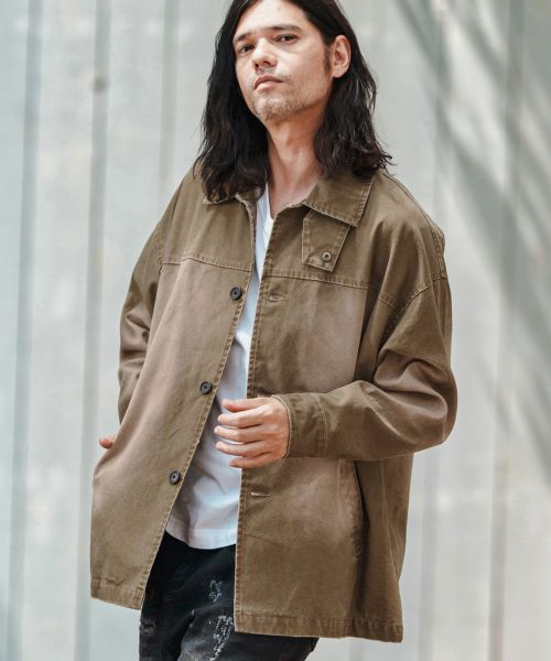 【CAMBIO(カンビオ)】【予約販売9月末～10月上旬入荷】 High Density Heavy Duck Blouson ヘビーダックブルゾン(MIU-252-015)