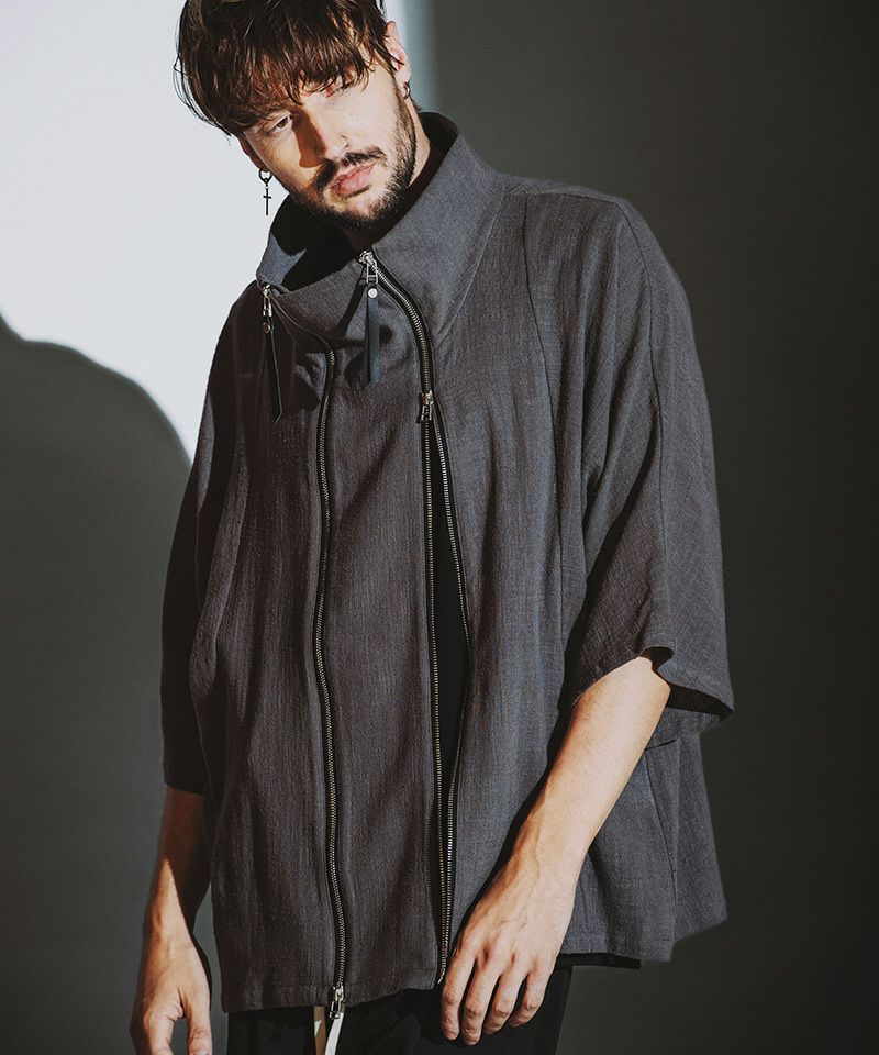 【早い者勝ち】トルコシープ ダブルライダースジャケット/ノーアイディー NO ID.(ノーアイディー)】ｵﾌﾀｰﾄﾙW-ZIPﾗｲﾀﾞｰｽJKT ジャケット(457006