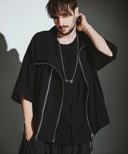 【NO ID.(ノーアイディー)】【予約販売7月中旬～下旬入荷】ｵﾌﾀｰﾄﾙW-ZIPﾗｲﾀﾞｰｽJKT ジャケット(457006-279B)