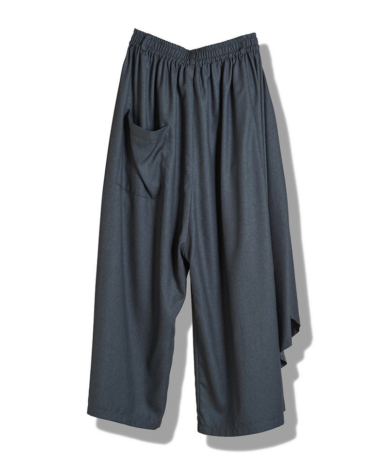 NO ID.(ノーアイディー)】ｱｼﾝﾒﾄﾘｰﾄﾞﾚｰﾌﾟﾜｲﾄﾞﾊﾟﾝﾂ(457006-281P