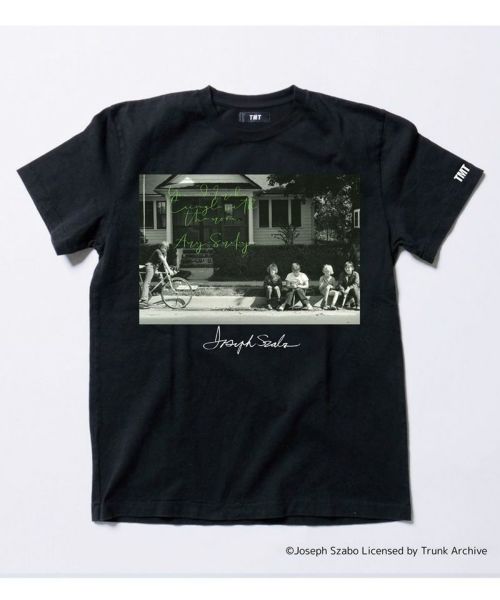 【TMT(ティーエムティー)】【予約販売9月上旬～中旬入荷】 【TMT×Joseph Szabo】DRY COTTON  S-S TEE（boys） Tシャツ(TCSS25JS03)