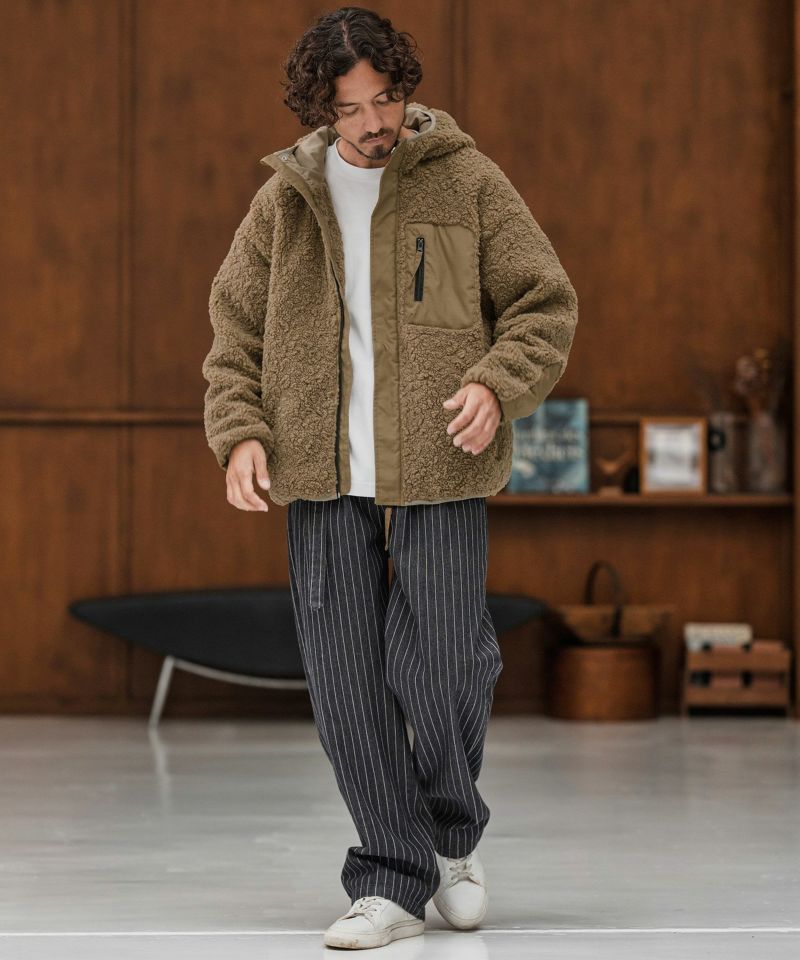 GENUINE Leatherスエードポンチョ CAMBIO(カンビオ)】【予約販売10月末～11月上旬入荷】Poodle